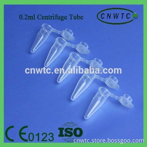 0.2ml plastic micro centrifuge tube